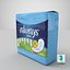 sanitary napkin 3D model