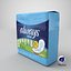 sanitary napkin 3D model