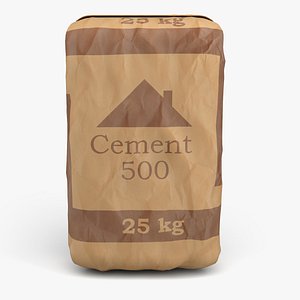 cement bag 3D model