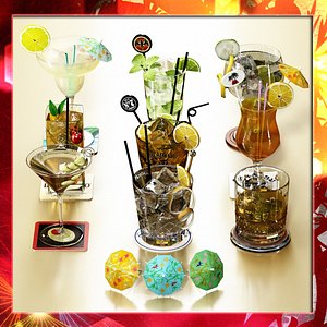 9 Cocktails collection.