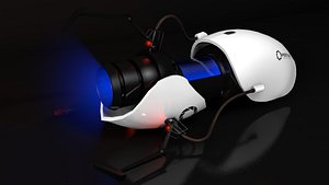 3D model portal gun
