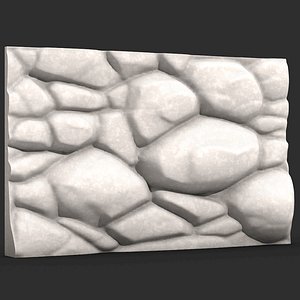 Stone Wall 58 3D model