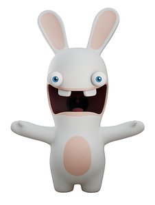 3D Rabbid