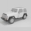 car unity godot 3D model