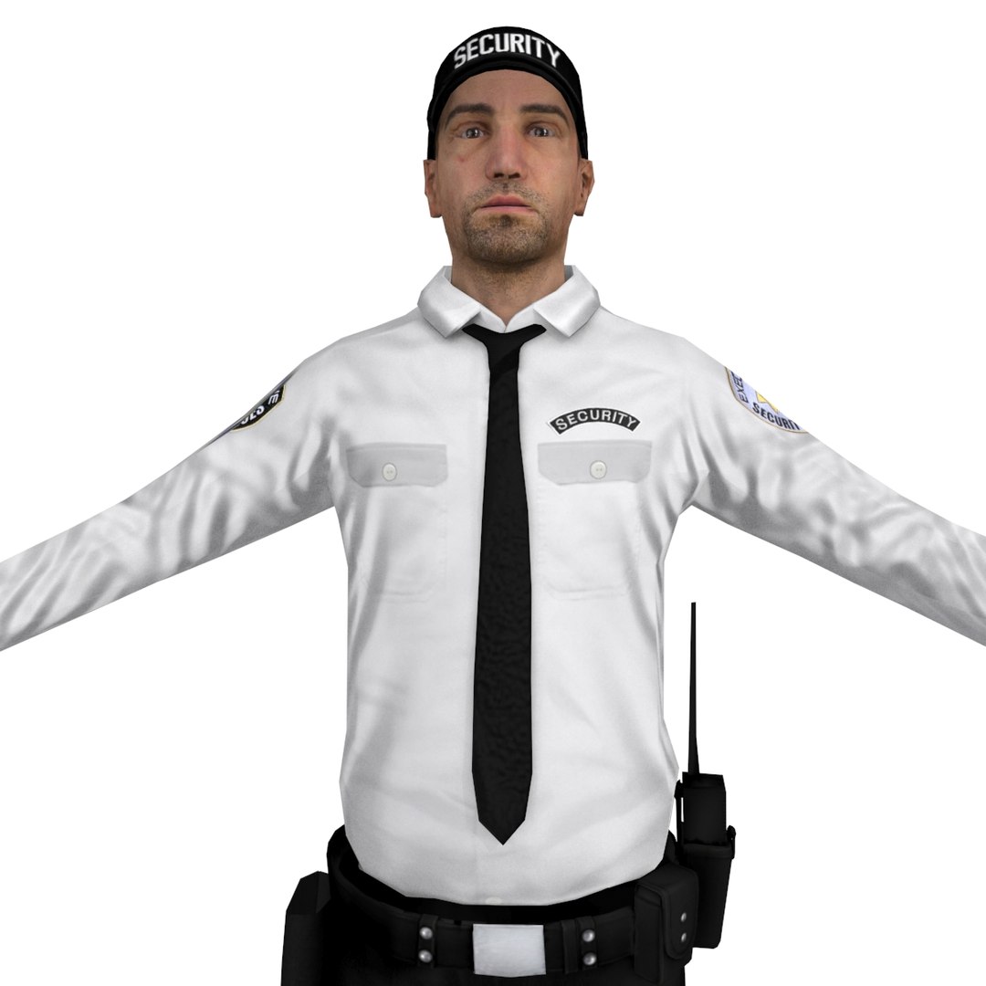 Security Agent 3d Model