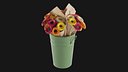 Flowers In Bucket 03
