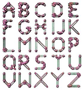 Steampunk font