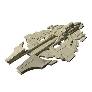 3D spaceship space ship