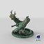 亚洲龙腐蚀 3D 模型