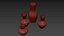 Hornsea slipware vases