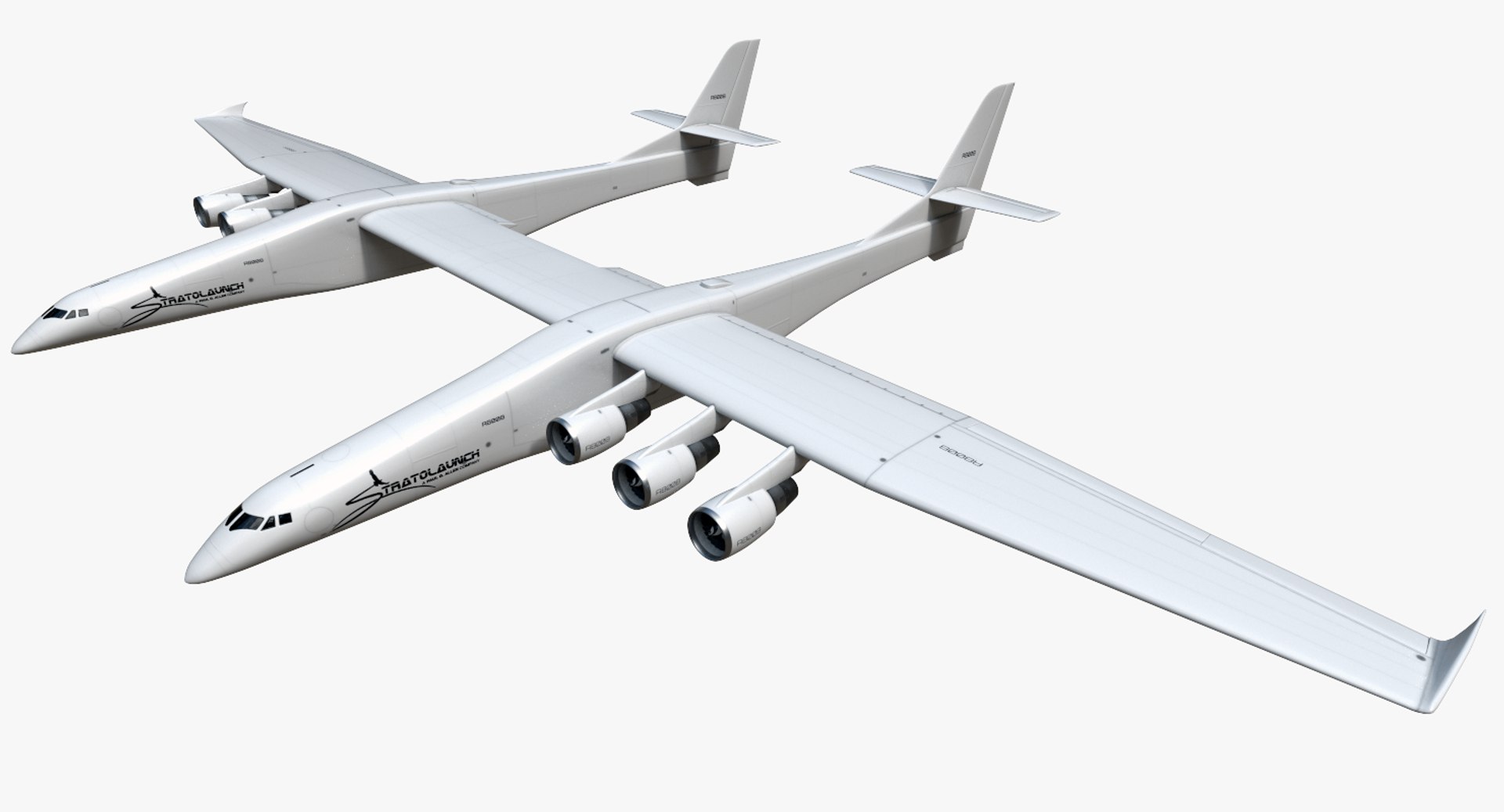 3D Model Stratolaunch - TurboSquid 1386948