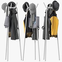 Knit Coat Rack Hay