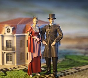 Aristocratie couple