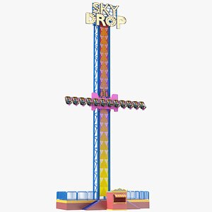 Sky Drop Amusement Park Ride