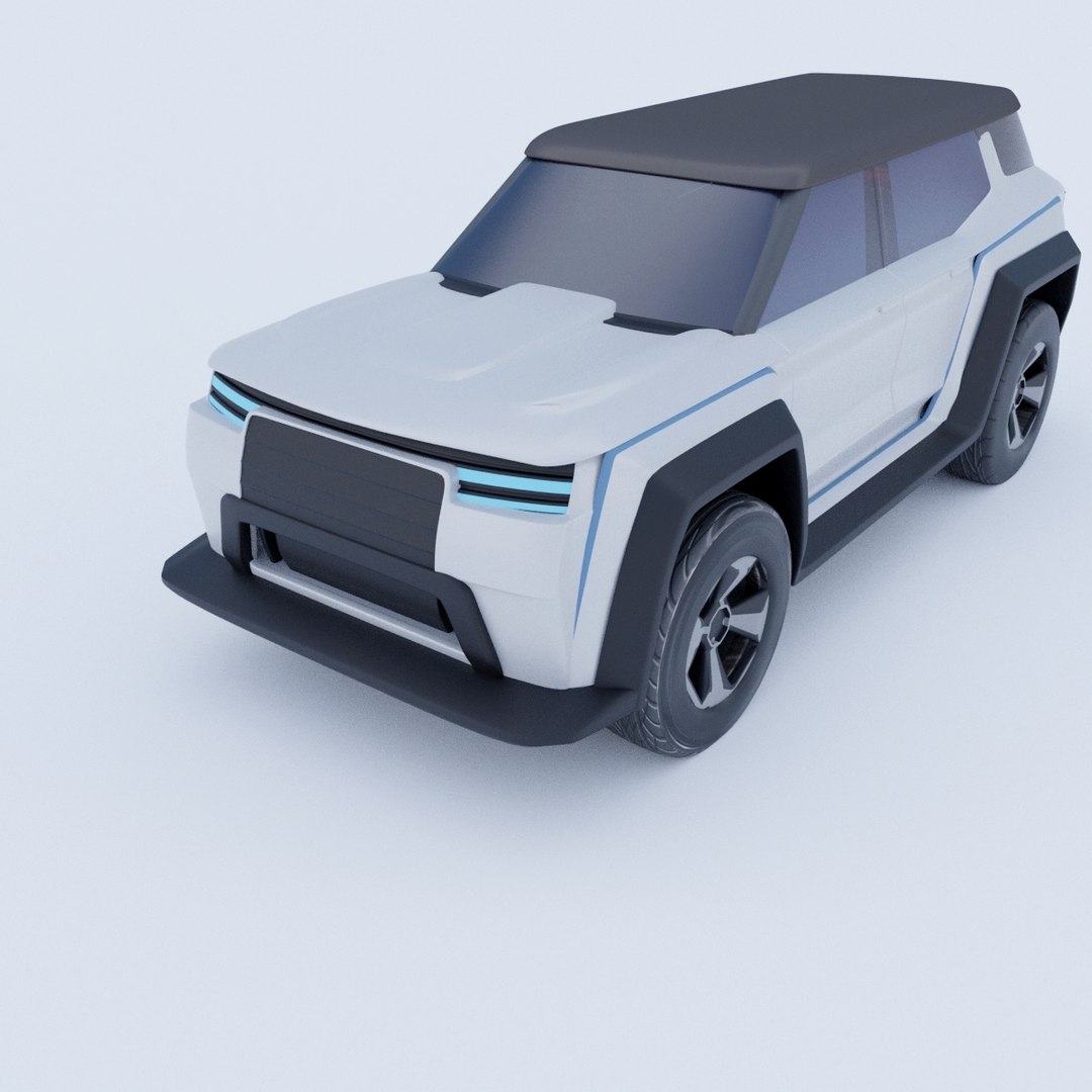 modelo 3d coche de dibujos animados - TurboSquid 2253222