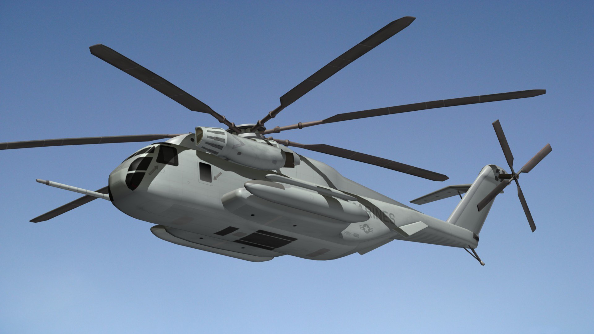 3D sikorsky super stallion ch53 - TurboSquid 1385064