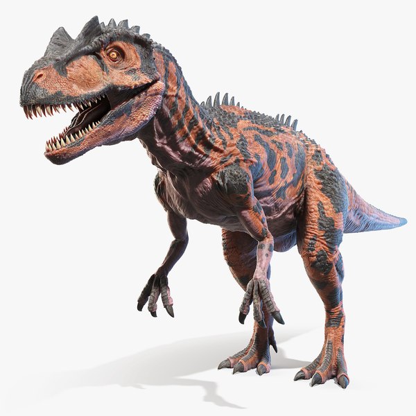 allosaurus 3D model