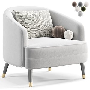 3D Cazarina Lakewood Armchair