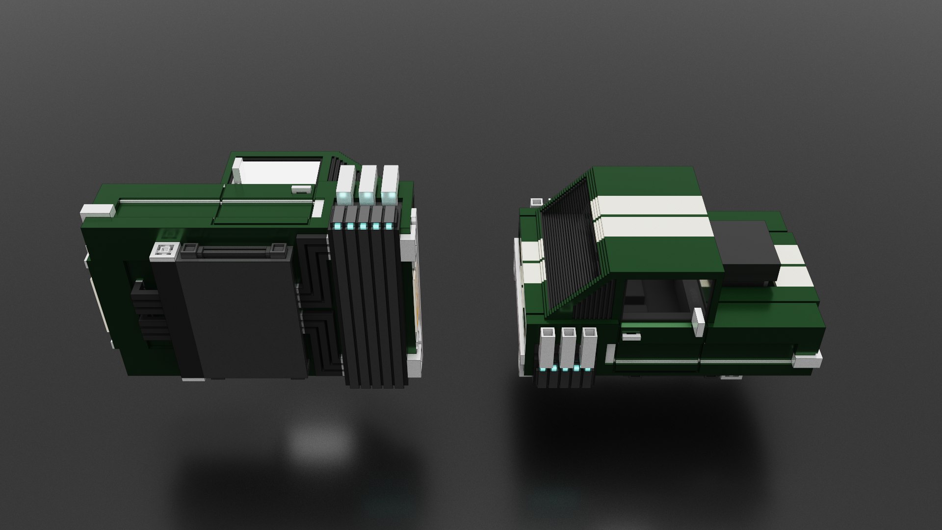 Voxel 3D Model 0016 Cute Flying Car 3D Model - TurboSquid 1989773