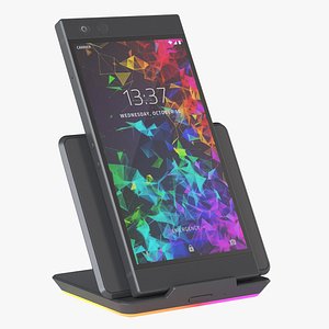 3D photoreal phone razer 2
