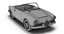 3D model alfa romeo giulia spider