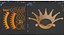 3D Gold crown 3 model