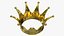 3D Gold crown 3 model