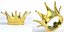 3D Gold crown 3 model