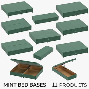 3D model Mint Bed Bases