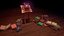 Stylized Magic Books Game Ready