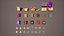 Stylized Magic Books Game Ready