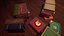 Stylized Magic Books Game Ready