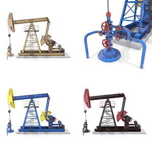 Oil Pumpjack Animated Pack