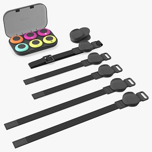 3D Sony Mocopi Body Tracking Full Kit model