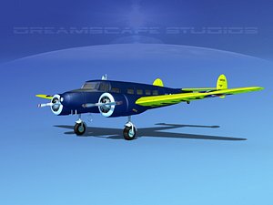 propellers lockheed 3d model