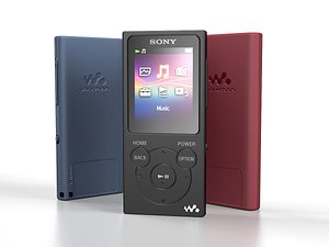 sony walkman nw 3D