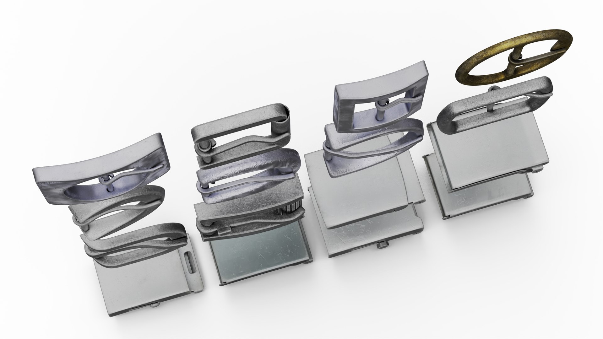 3D Used Belt Bucklers model https://p.turbosquid.com/ts-thumb/mL/VBaC5v/E5/usedbeltbucklers3dsmodel013/jpg/1679339062/1920x1080/fit_q87/aa17921afee21a78b5417afbbfdebd17b3a499a0/usedbeltbucklers3dsmodel013.jpg