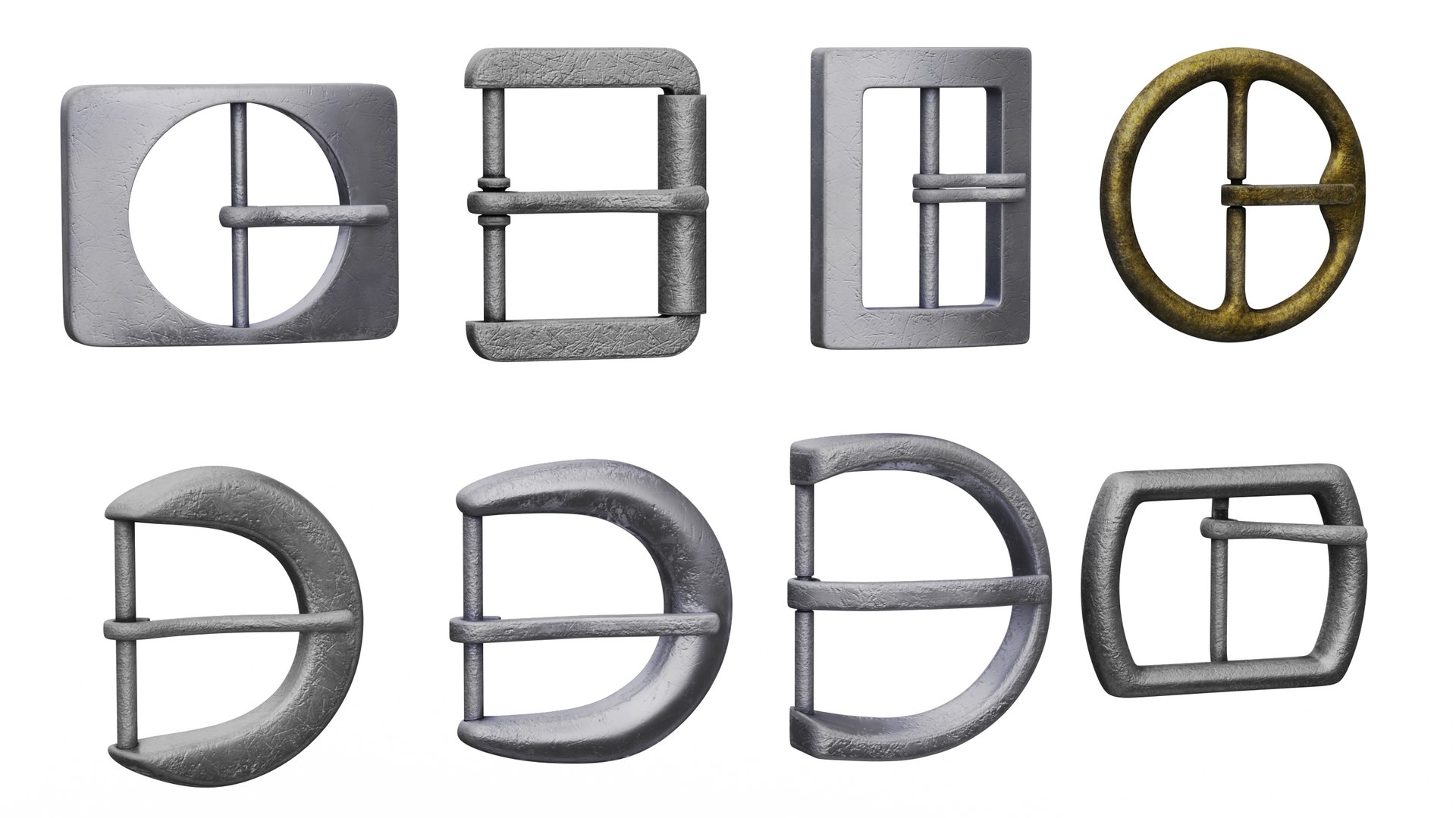 3D Used Belt Bucklers model https://p.turbosquid.com/ts-thumb/mL/VBaC5v/bD/usedbeltbucklers3dsmodel011/jpg/1679339055/1920x1080/fit_q87/a99aa4e21684498f3fe8b08098f6fad05afb5104/usedbeltbucklers3dsmodel011.jpg