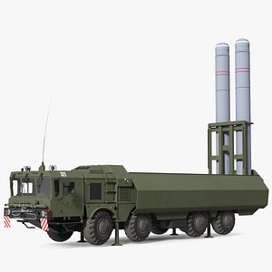 300P Bastion-P Missile System Armed Position 3D