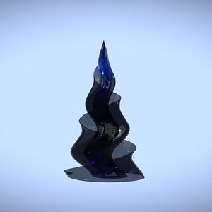 3D sci fi building model