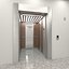3d model elevator doors