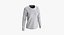 T-shirt manica lunga con scollo rotondo a spalla dritta da donna