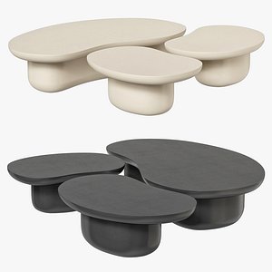 Walls Nation tables Teddy V3 3D model