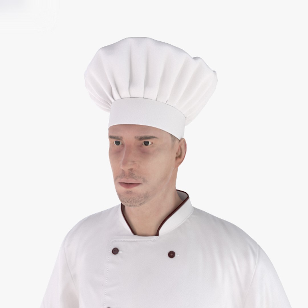 3D model chef cook person - TurboSquid 1475682
