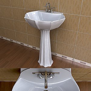 Kohler Anatole Sink & American Standard Faucet Set