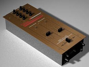 mixer 3d model
