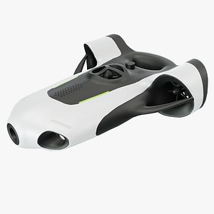 Futuristic Underwater Drone