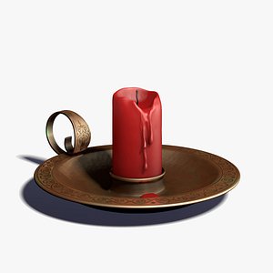 Candleholder with Candle