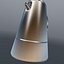 Stovetop Espresso Maker Moka Pot Photorealistic High Detail 3D Model