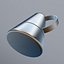 Stovetop Espresso Maker Moka Pot Photorealistic High Detail 3D Model